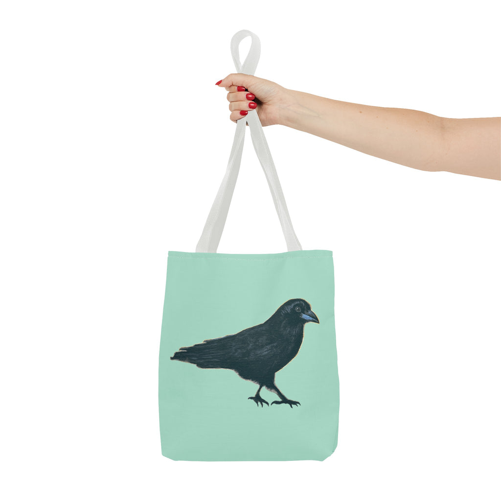 crow on tote bag memes