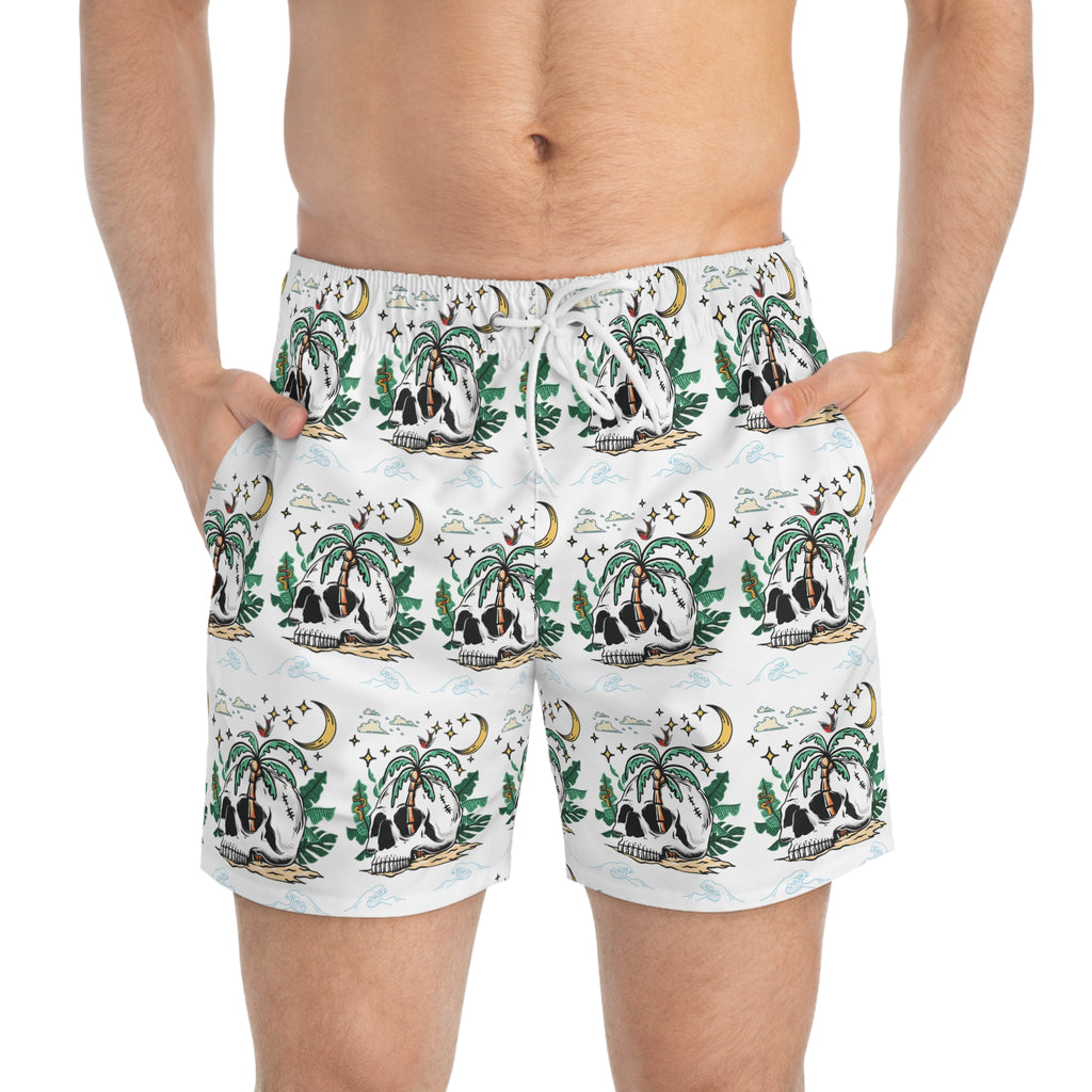 tropical swim trunks for men